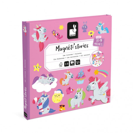 Magnetická kniha Magnetistories (Jednorožec)