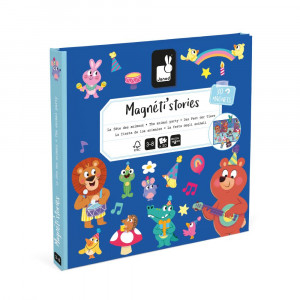 Magnetická kniha Magnetistories ( Narodeninová párty zvieratká)