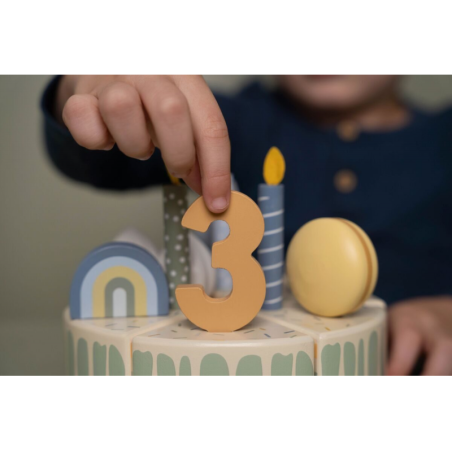 Little Dutch Narodeninová torta Blue