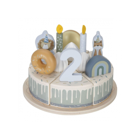 Little Dutch Narodeninová torta Blue