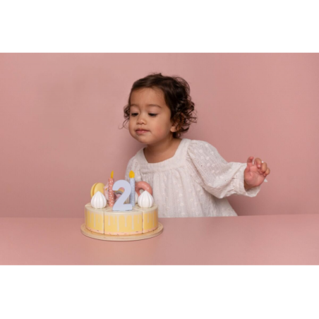 Little Dutch Narodeninová torta Pink