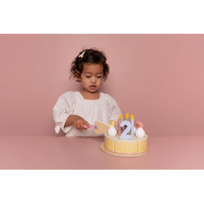 Little Dutch Narodeninová torta Pink