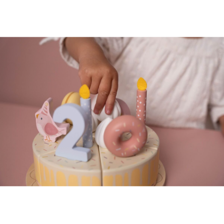 Little Dutch Narodeninová torta Pink