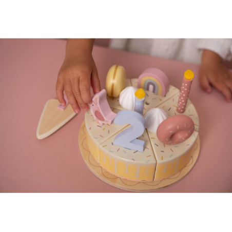 Little Dutch Narodeninová torta Pink
