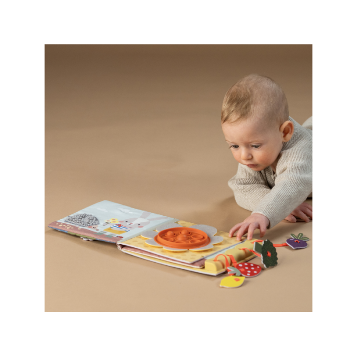 Taf Toys Knižka s aktivitami Garden My 1st Busy Book