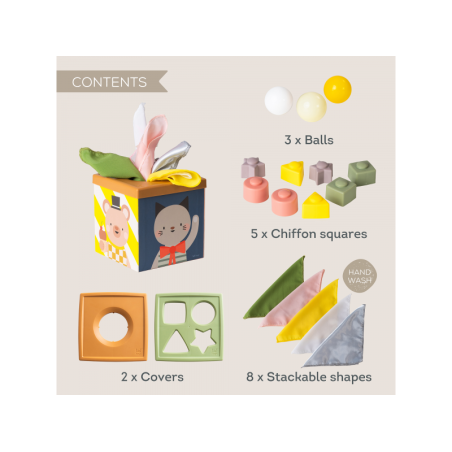 Taf Toys Box s aktivitami Play & Discover
