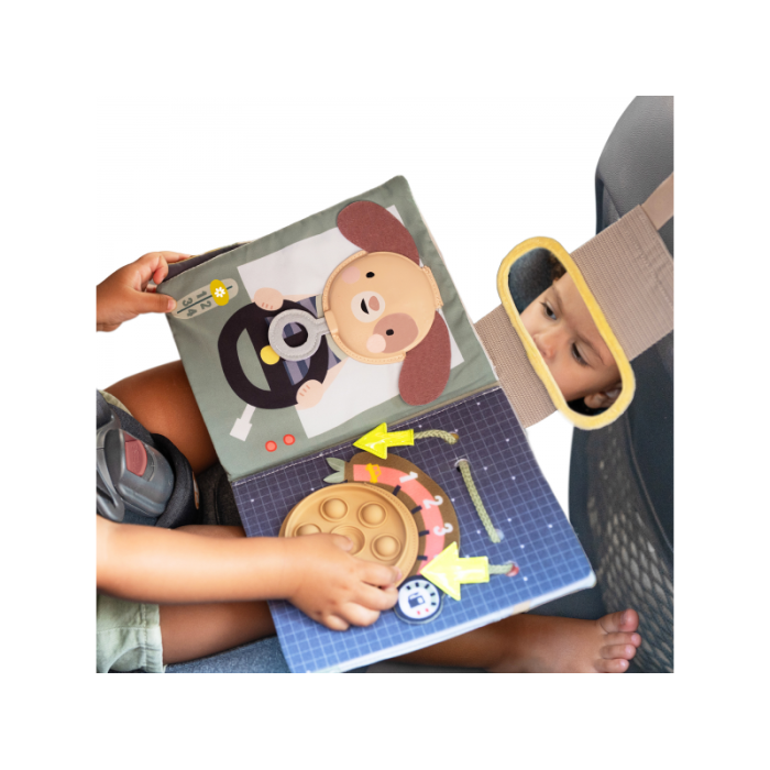 Taf Toys Knižka s aktivitami do auta Busy Book