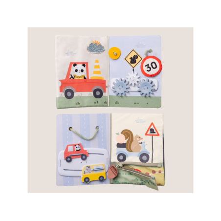 Taf Toys Knižka s aktivitami do auta Busy Book