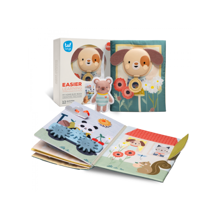 Taf Toys Knižka s aktivitami My Home Busy Book