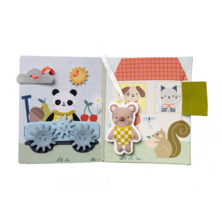 Taf Toys Knižka s aktivitami My Home Busy Book