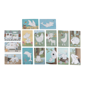 Little Dutch Kresliaci tablet Blue Forest Friends