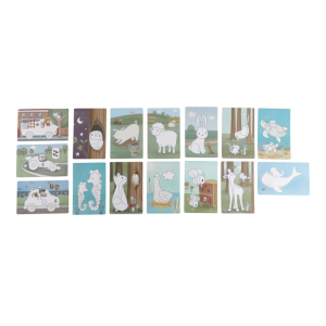 Little Dutch Kresliaci tablet Blue Forest Friends