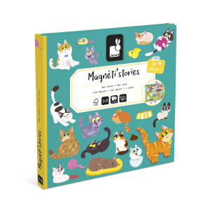 Magnetická kniha Magnetistories (Mačky)
