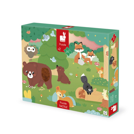 Dotykové puzzle Janod (Les )
