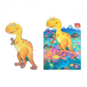 Veľké puzzle Dinosaury  v...